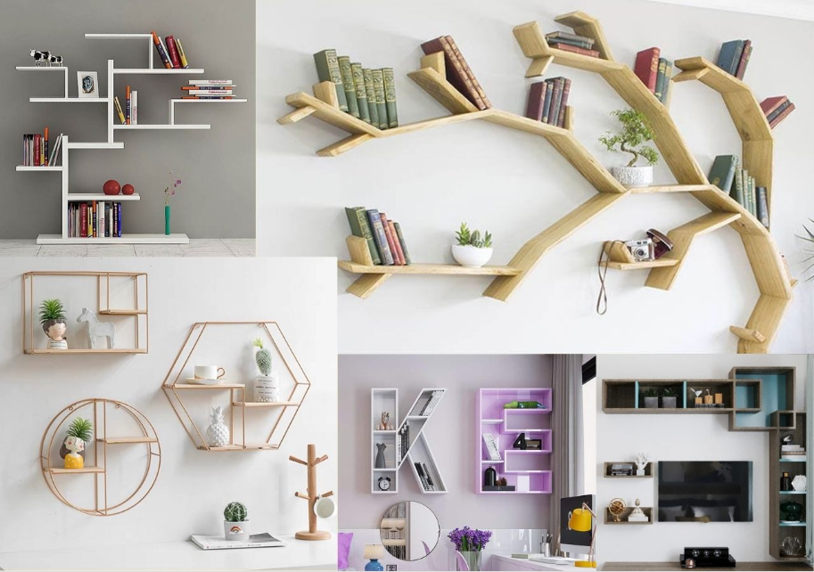 Top 10 mẫu kệ treo tường đẹp